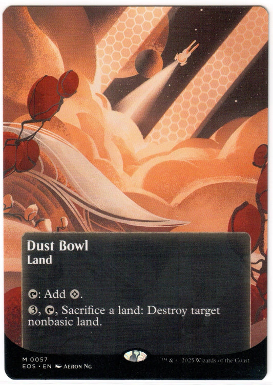 Magic the Gathering - Dust Bowl EOS Borderless - MYTHIC - Edge of Eternities - Mint