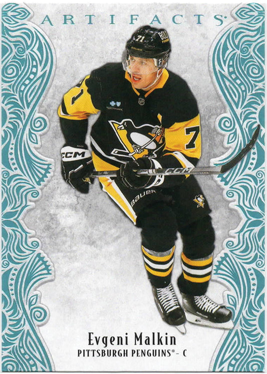 NHL - 2025/2026 Upper Deck Artifacts - Evgeni Malkin SKY BLUE - #38 - Mint