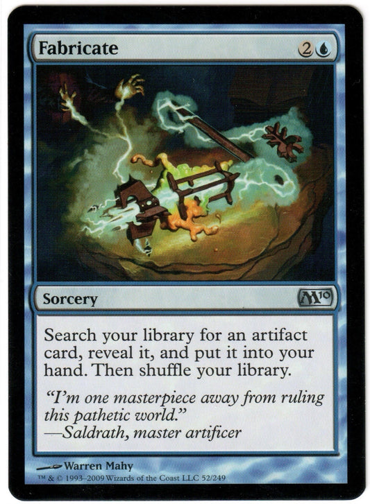 Magic the Gathering - Fabricate - Magic 2010 - Near Mint