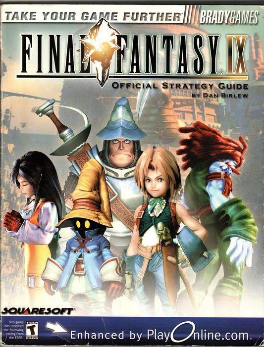 Brady Games - Final Fantasy IX Official Strategy Guide - 2000 - Good Condition