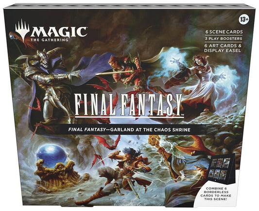 Magic the Gathering - Final Fantasy - Garland at the Chaos Shrine Scene Box - New/Sealed