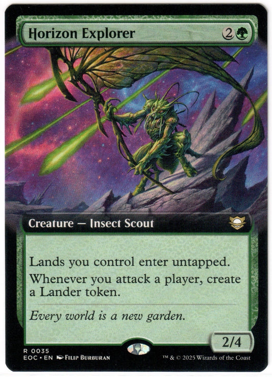Magic the Gathering - Horizon Explorer Extended Art - RARE - Edge of Eternities - Mint