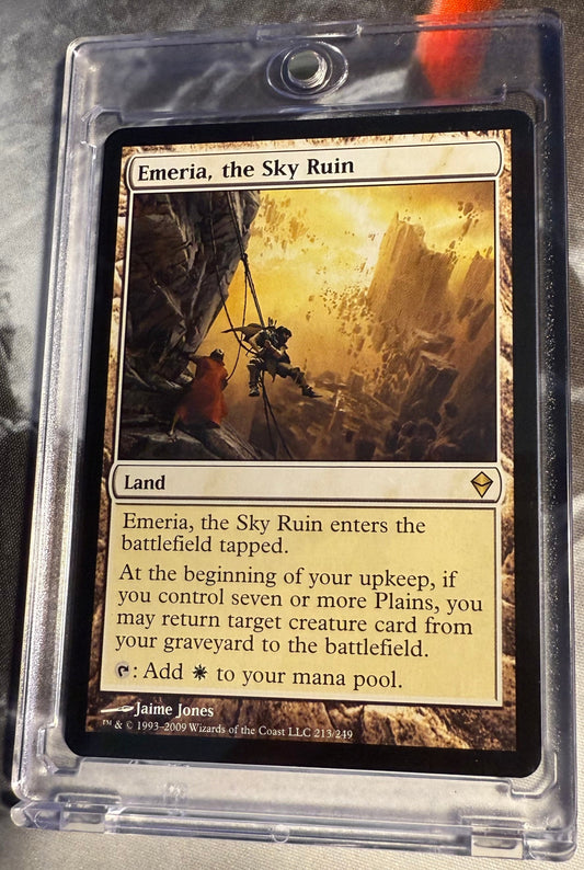 Magic the Gathering - Emeria, the Sky Ruin - RARE - Zendikar - Mint