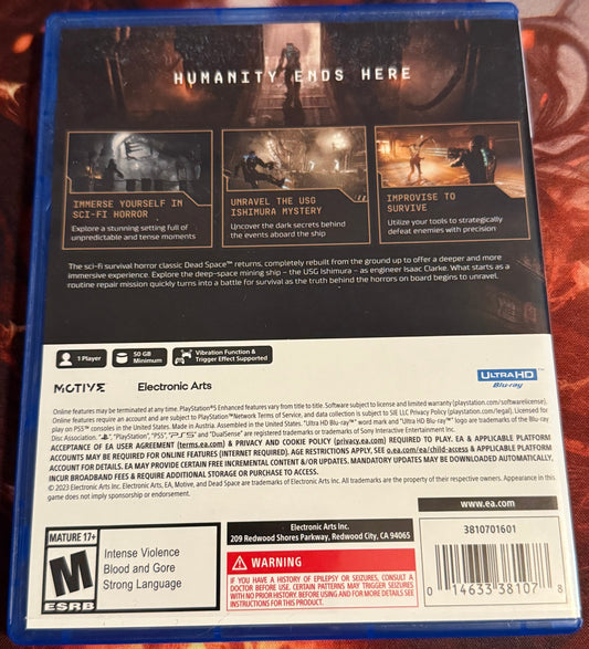 Sony Playstation 5 - Dead Space - Used - Like New