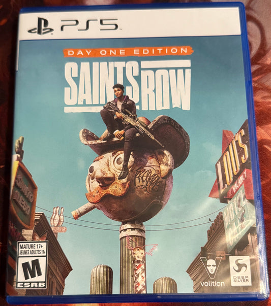 Sony Playstation 5 - Saints Row Day One Edition - Used - Like New