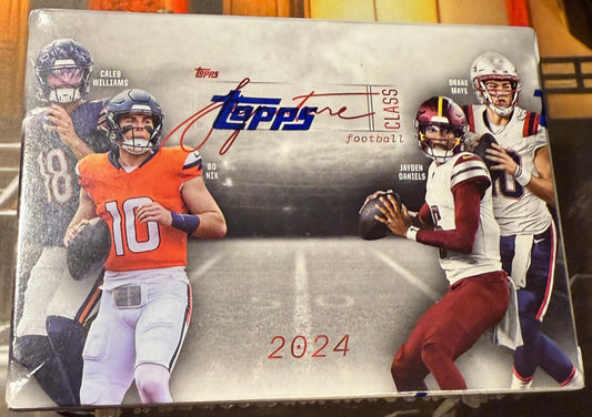 2024 Topps Signature Class Football NFL Blaster Box - New/Sealed