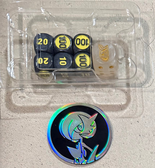 Pokemon TCG - Mega Gardevoir Dice/Counter Set - New/Sealed