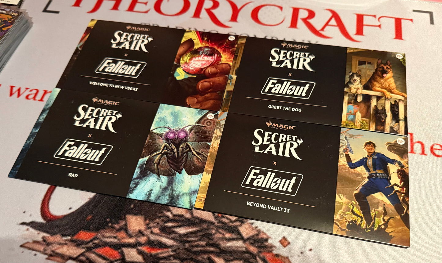 Secret Lair x Fallout: The Vault-Issue NON-FOIL Bundle - New/Sealed