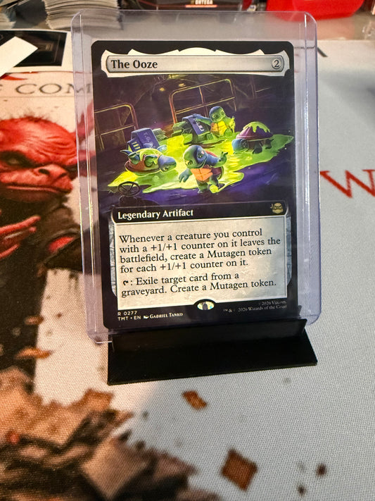 Magic the Gathering - The Ooze Extended Art - #0277 - RARE - Teenage Mutant Ninja Turtles - Mint