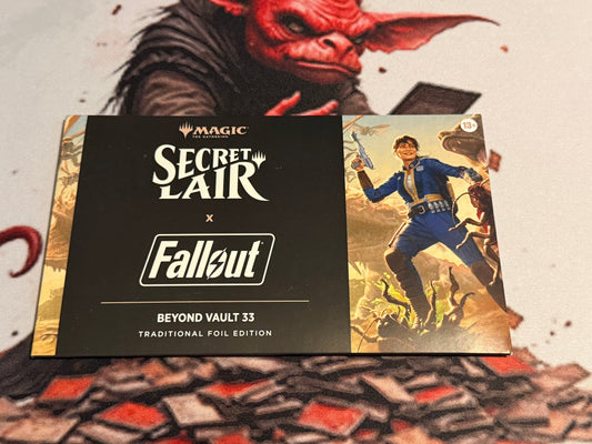 Secret Lair x Fallout: Beyond Vault 33 Traditional Foil Edition - New/Sealed