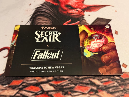 Secret Lair x Fallout: Welcome to New Vegas Traditional Foil Edition - New/Sealed