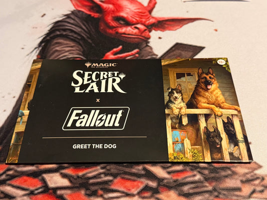 Secret Lair x Fallout: Greet the Dog NON-FOIL Edition - New/Sealed