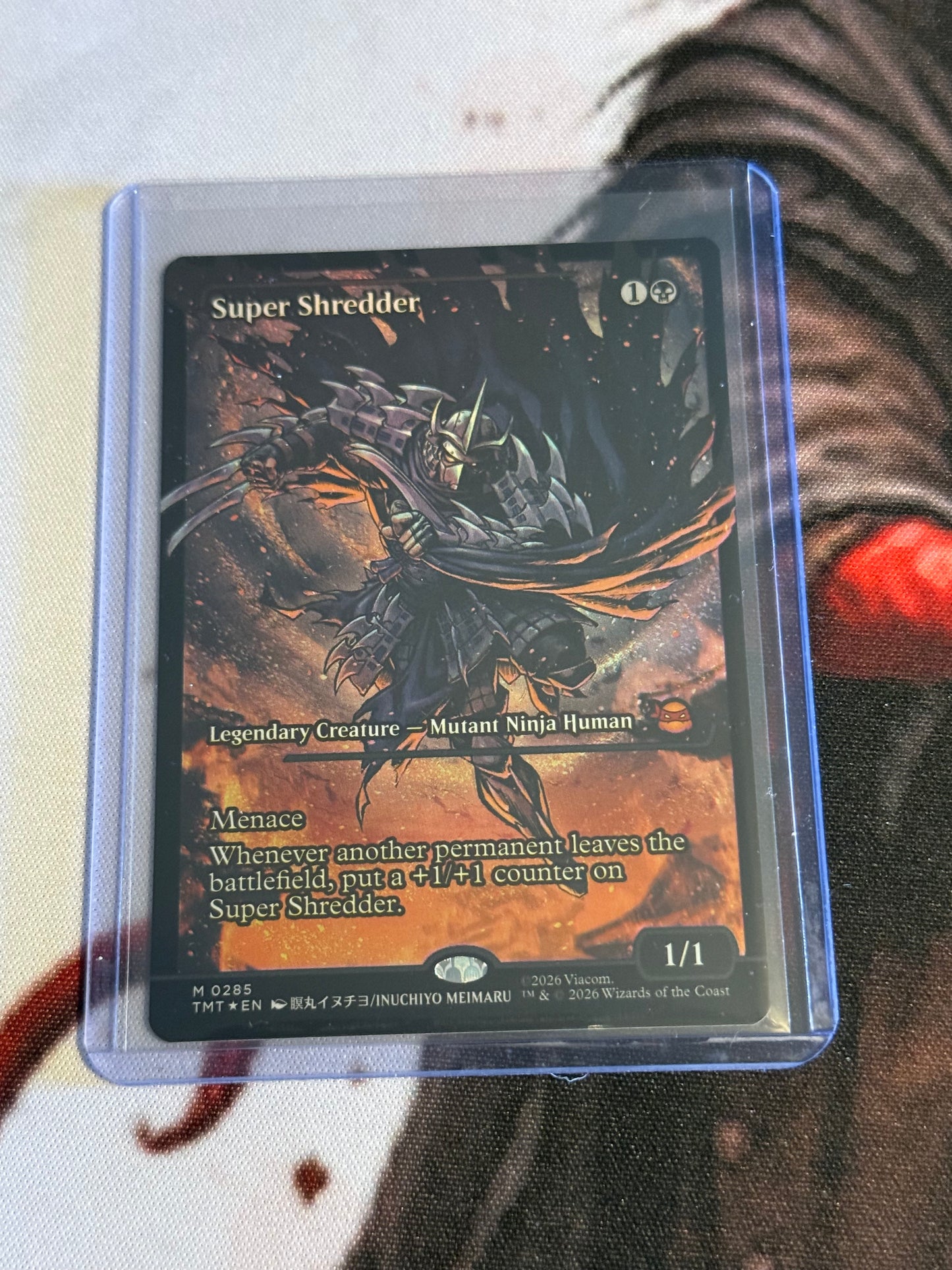 Magic the Gathering - Super Shredder Showcase FOIL - #0285 - MYTHIC - Teenae Mutant Ninja Turtles - Mint