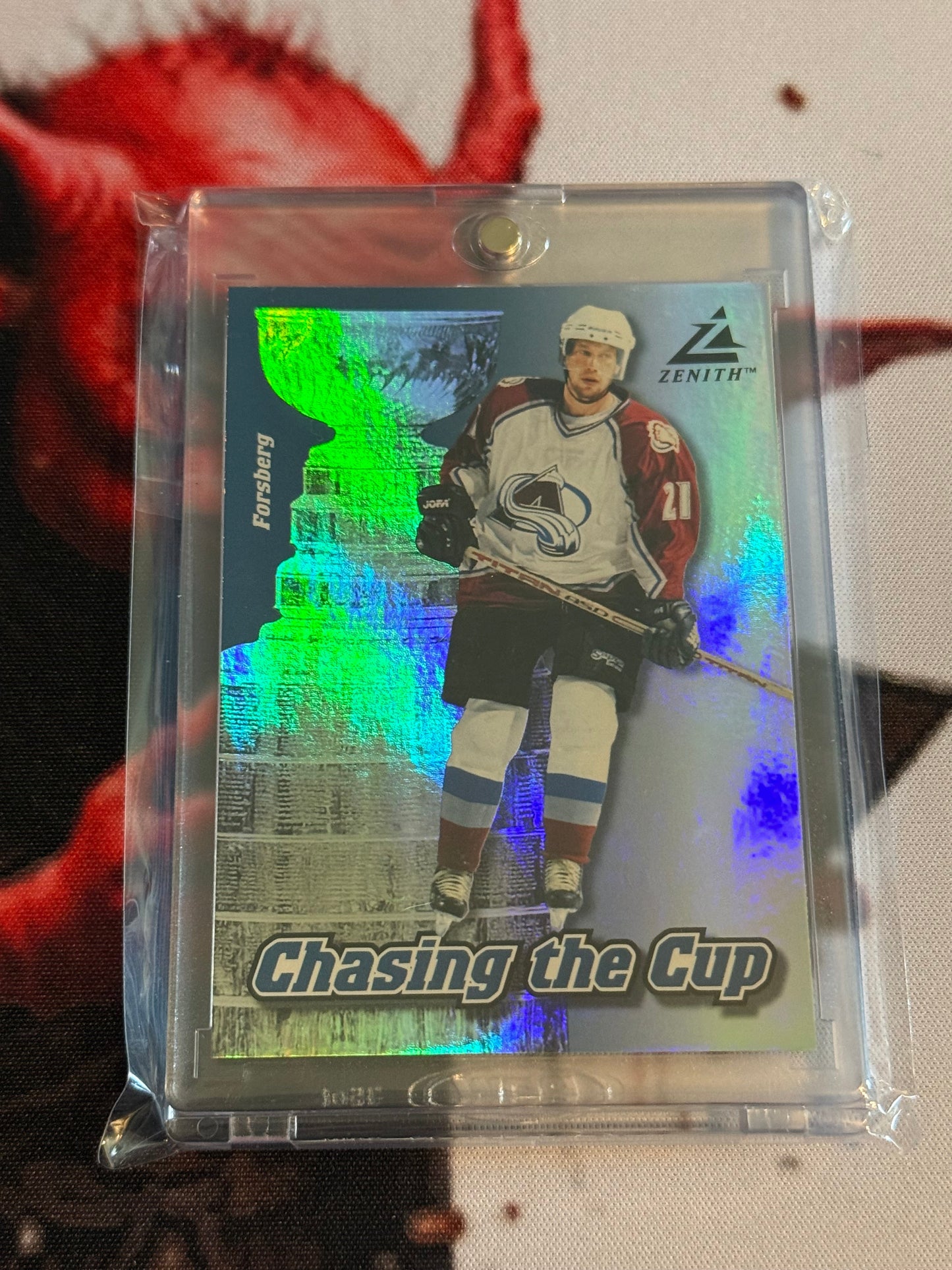 NHL - 1998 Pinnacle Zenith - Peter Forsberg Chasing the Cup - 12 of 15 - NM/M