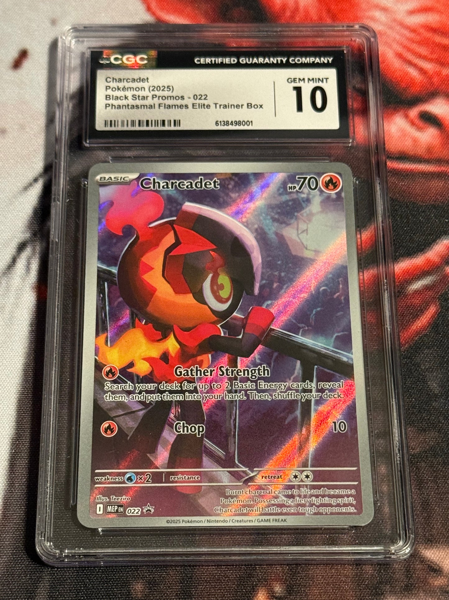 Pokemon TCG - Charcadet - 2025 Black Star PROMO - #022 - GEM MINT - CGC 10