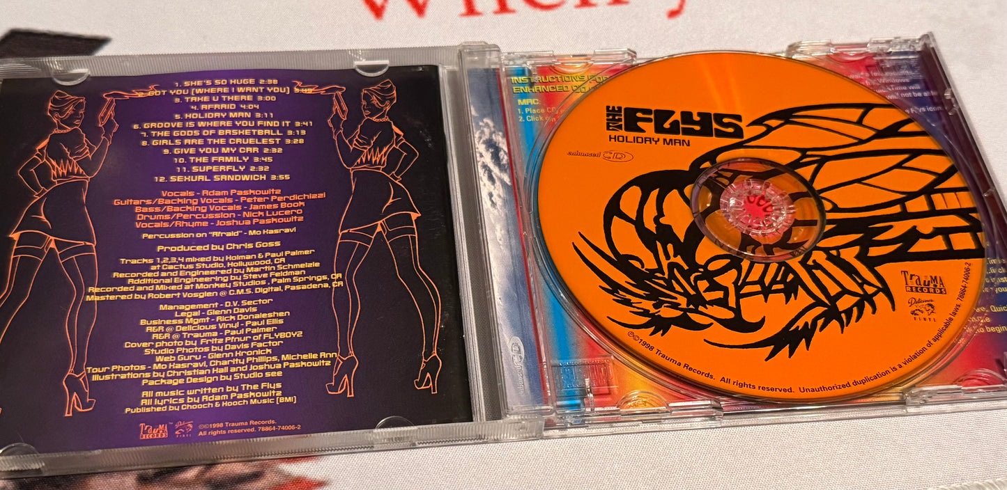 The Flys - Holiday Man AUTOGRAPHED CD - 1998 - Used - Excellent