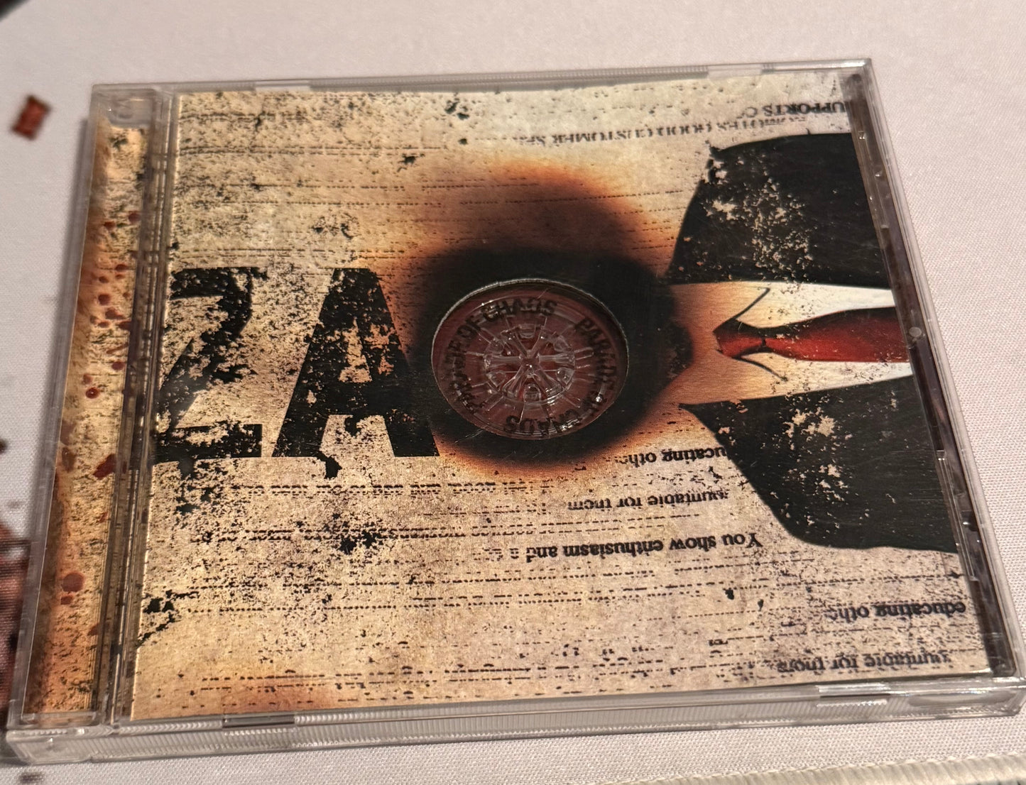 Zao - Parade of Chaos - 2002 - Solid State Records - Used - Excellent