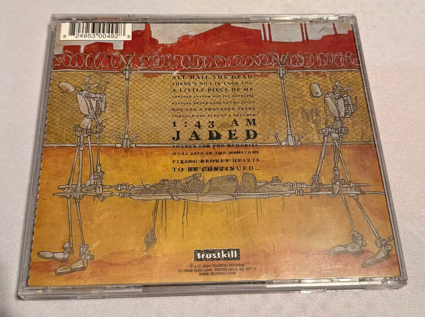 Walls of Jericho - All Hail the Dead - 2004 - Trustkill Records - Used - Excellent