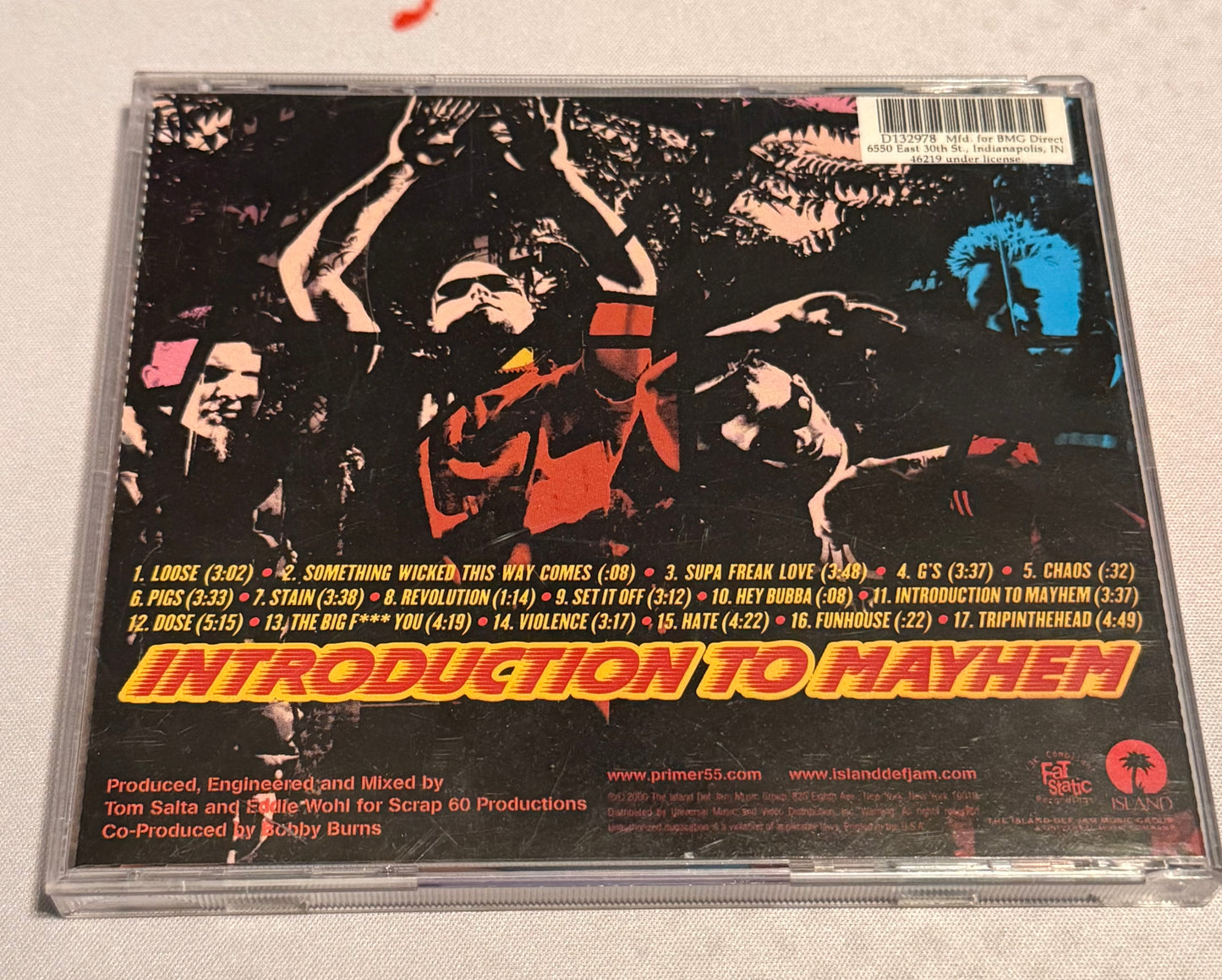 Primer 55 - Introduction to Mayhem - 2000 - Island Def Jam - Used - Excellent