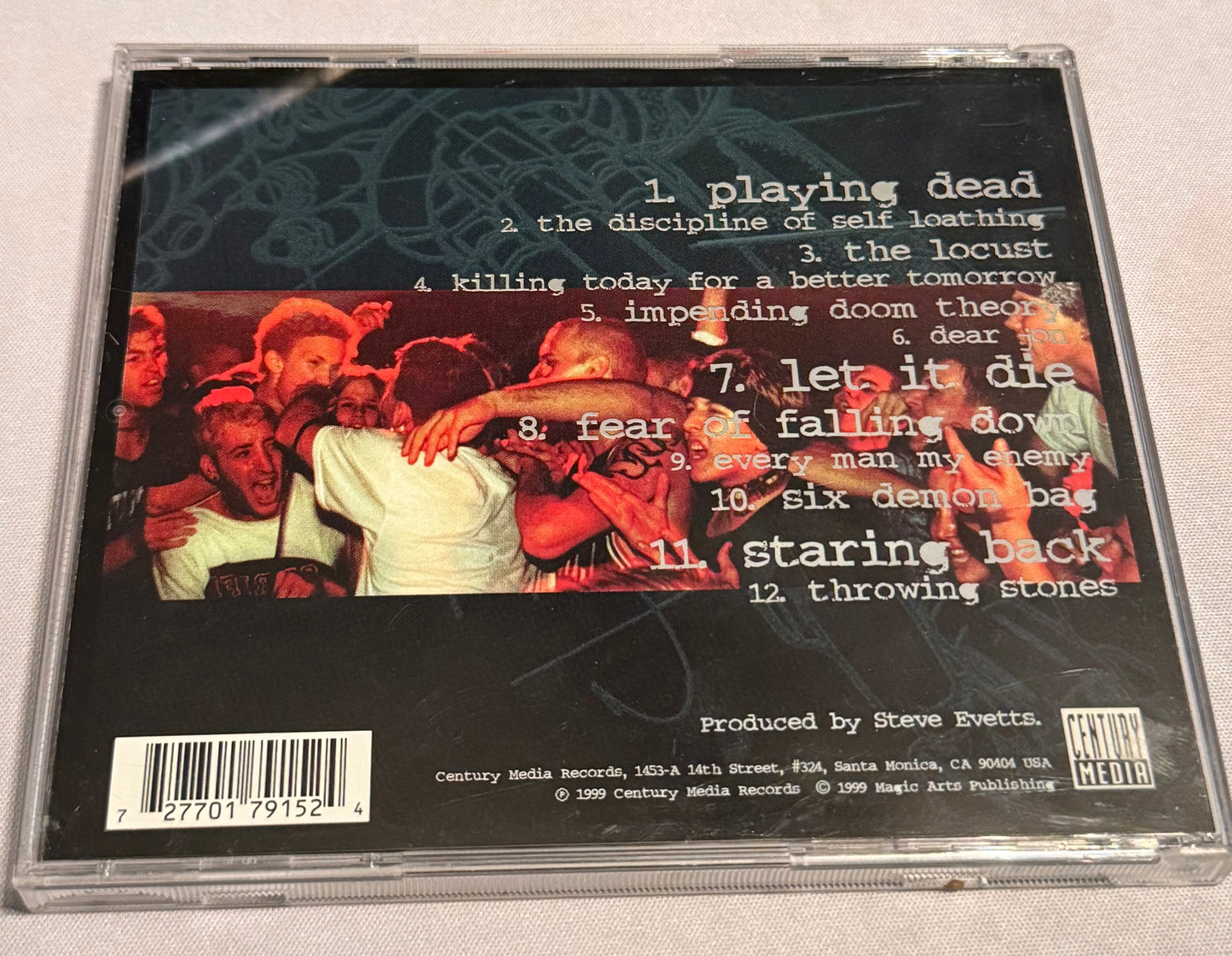 Turmoil - The Process Of - 1999 - Century Media Records - Used - Excellent