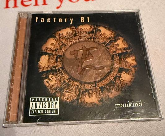 Factory 81 - Mankind - 2000 - Mojo Records - Used - VG+