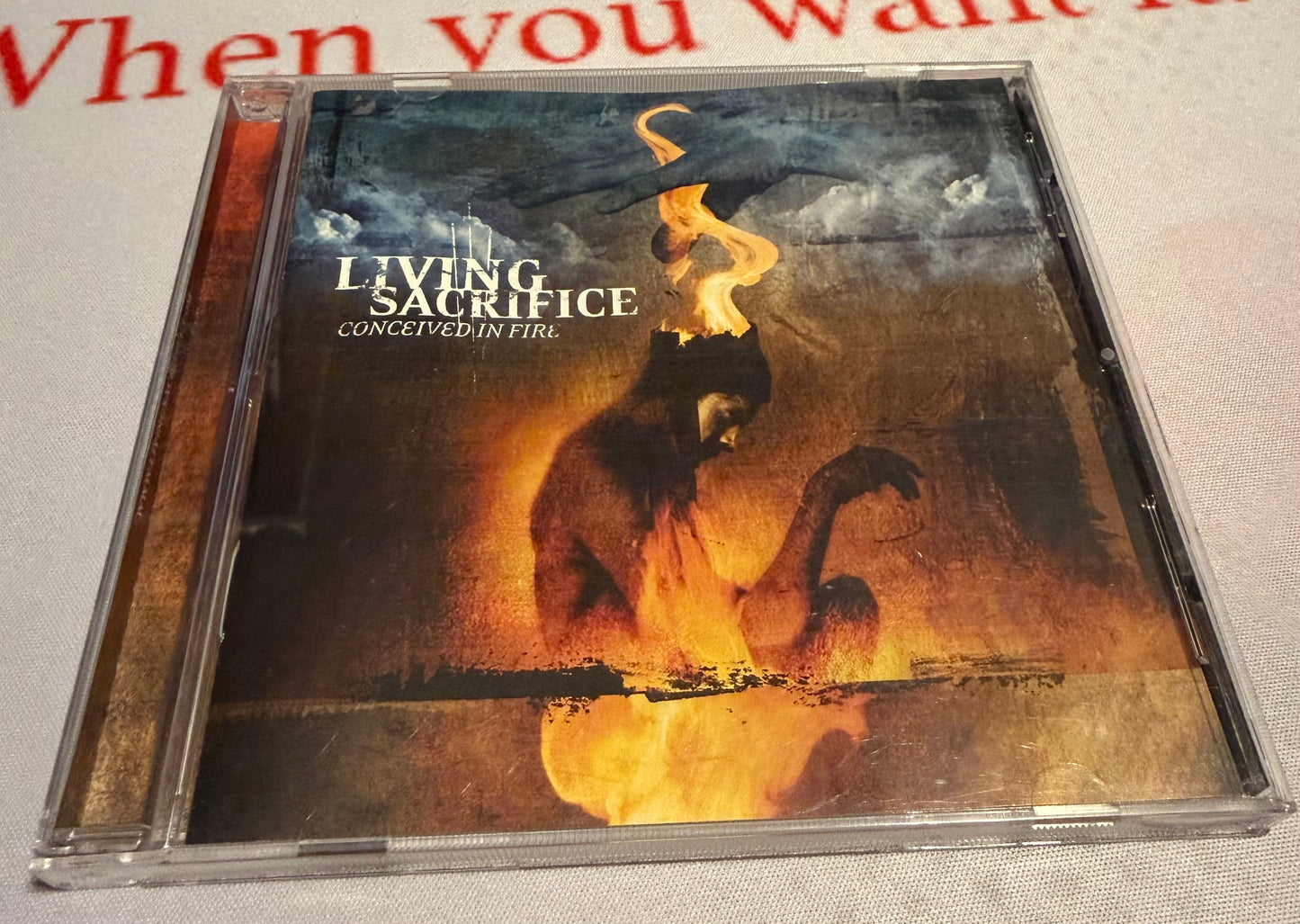 Living Sacrifice - Conceived in Fire - 2002 - Solid State Records - Used - Excellent