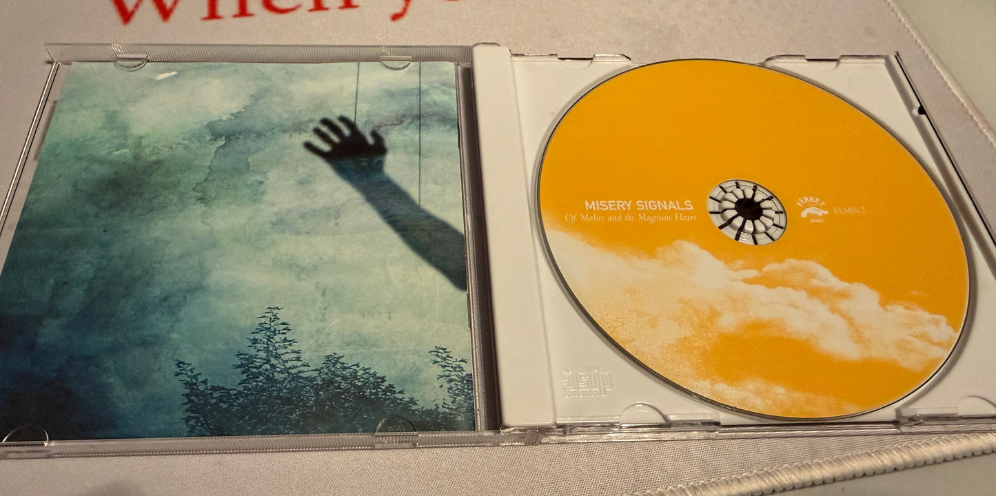 Misery Signals - Of Malice and the Magnum Heart - 2004 - Ferret Music - Used - VG+