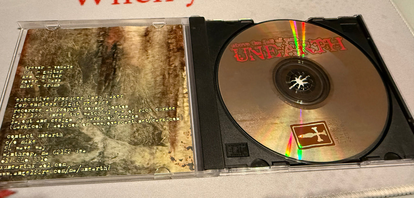 Unearth - Above the Fall of Man - 1998 - Endless Fight Records - Used - Excellent