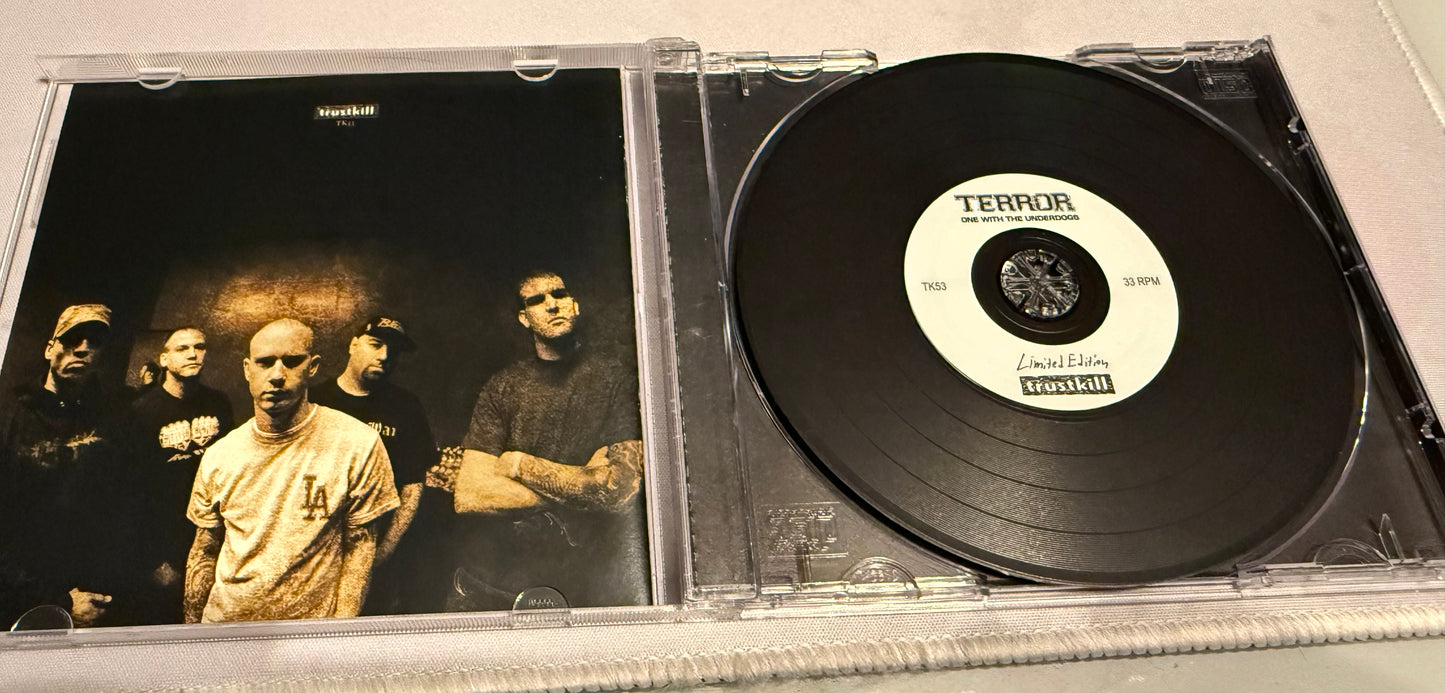 Terror - One With the Underdogs LIMITED EDITION - 2004 - Trustkill Records - Used - VG+/EX