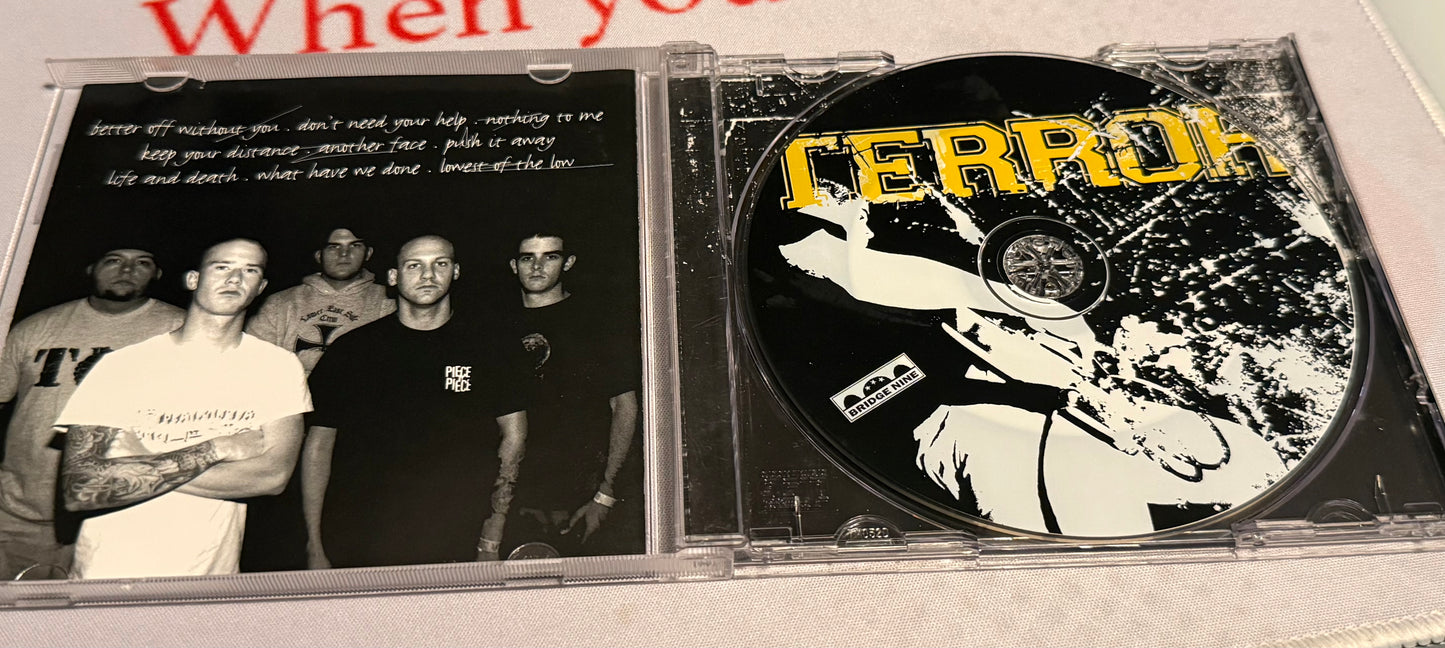 Terror - Lowest of the Low - 2003 - Bridge Nine Records - Used - VG+/EX