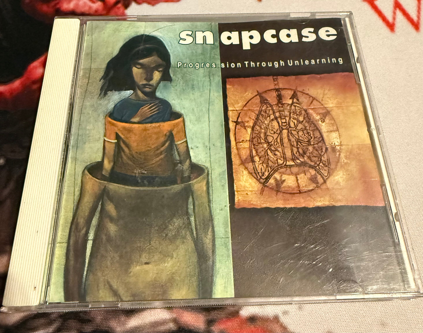 Snapcase - Progression Through Unlearning - 1997 - Victory Records - Used - Very Good