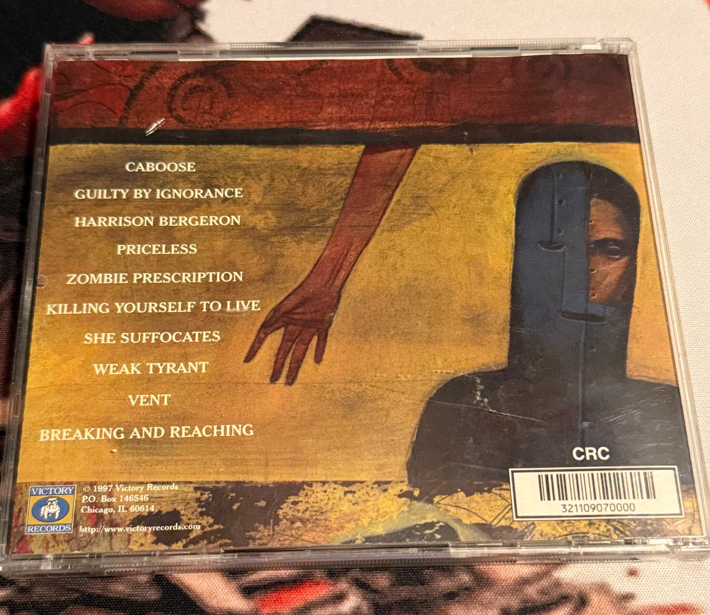 Snapcase - Progression Through Unlearning - 1997 - Victory Records - Used - Very Good