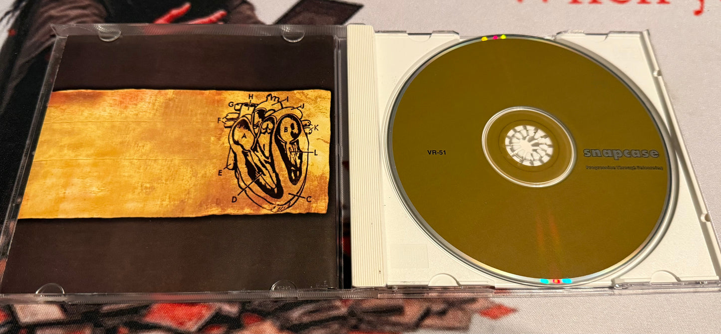 Snapcase - Progression Through Unlearning - 1997 - Victory Records - Used - Very Good