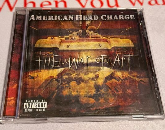 American Head Charge - The War of Art - 2001 - American Recordings - Used - Excellent