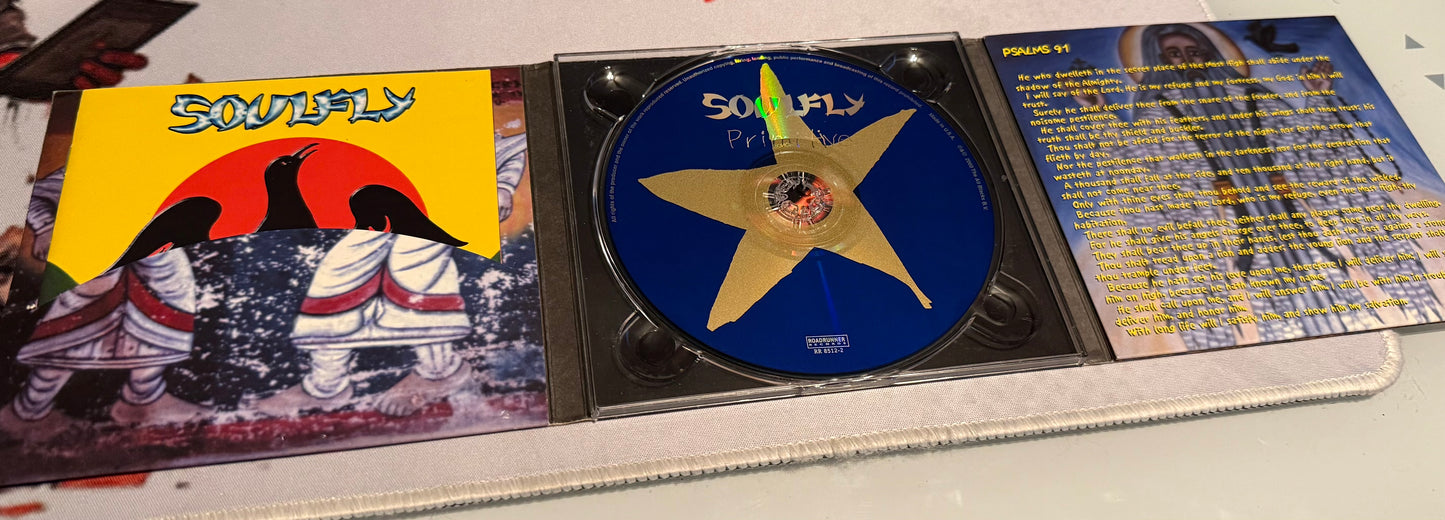 Soulfly - Primitive - 2000 - Roadrunner Records - Used - Excellent