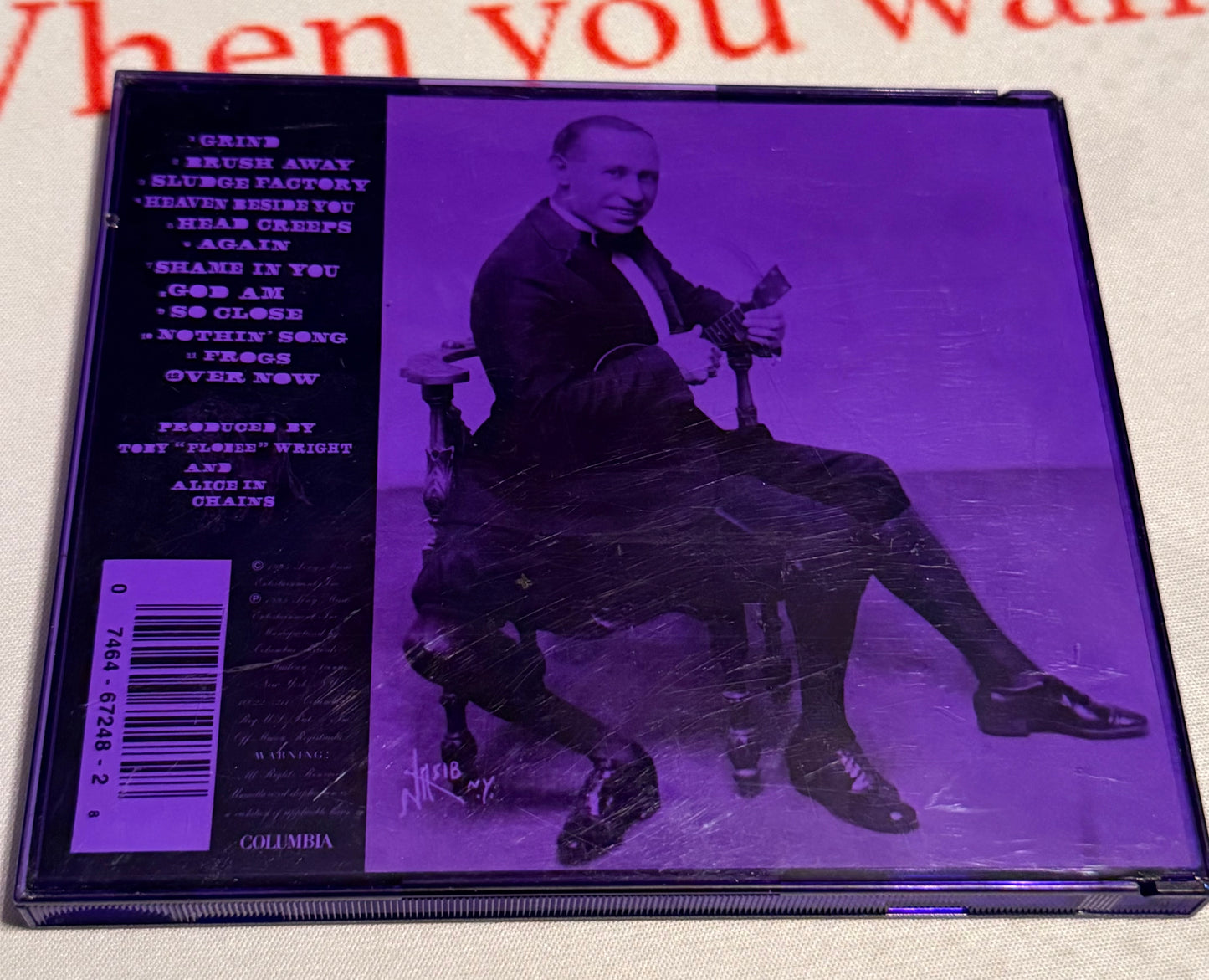Alice In Chains - Self Titled Purple - 1995 - Columbia Records - Used - Excellent
