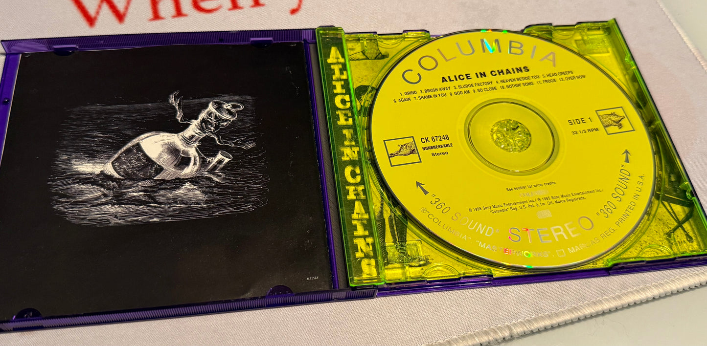 Alice In Chains - Self Titled Purple - 1995 - Columbia Records - Used - Excellent