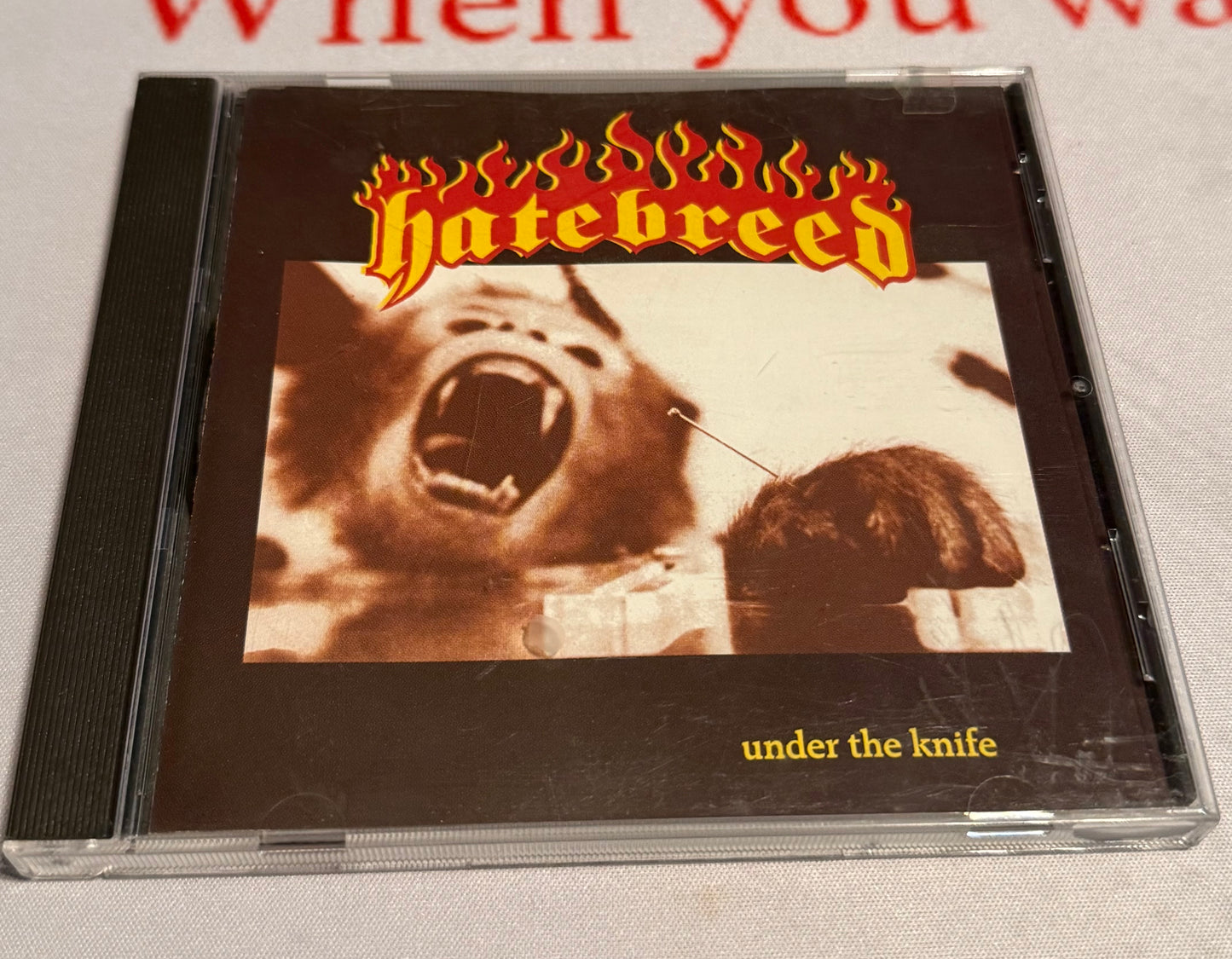 Hatebreed - Under the Knife - 1997 - Stillborn Records - Used - Excellent