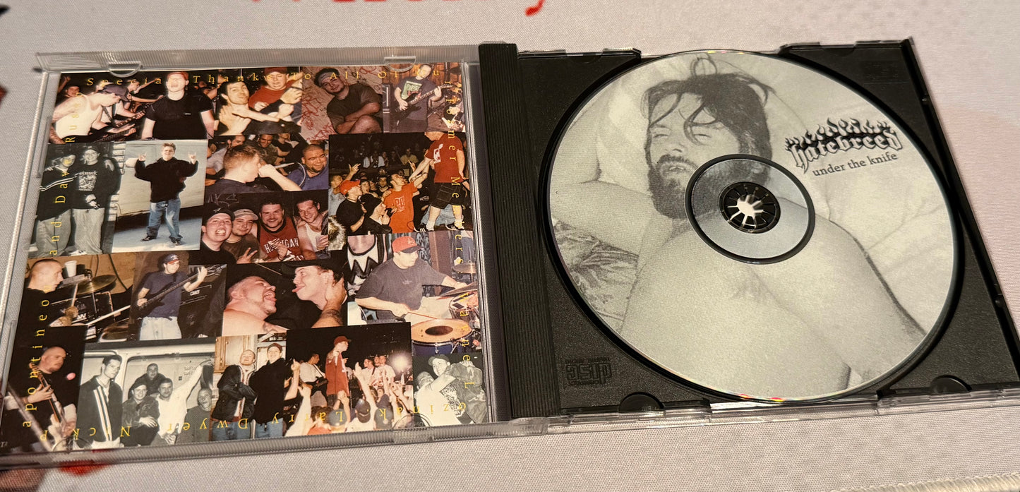 Hatebreed - Under the Knife - 1997 - Stillborn Records - Used - Excellent