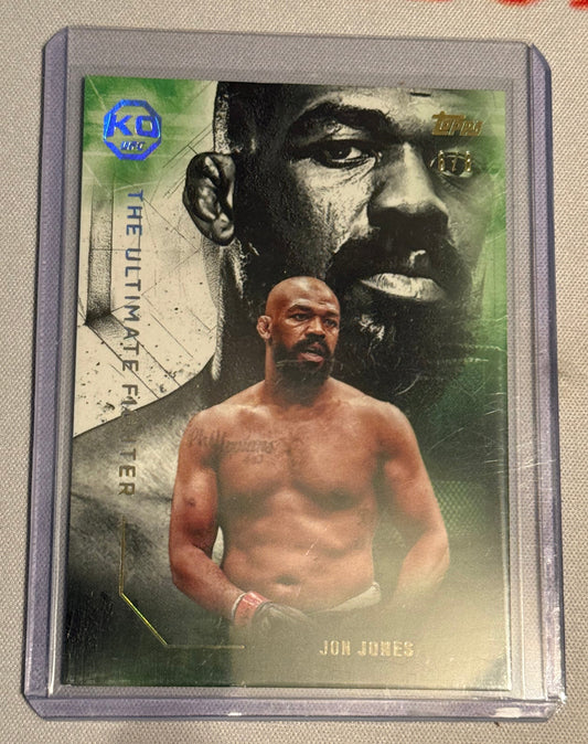 UFC - 2025 Topps Knockout - Jon Jones The Ultimate Fighter Gold /8 - #UF-11 - NM/M