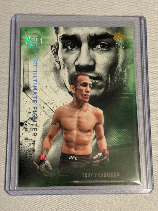 UFC - 2025 Topps Knockout - Tony Ferguson The Ultimate Fighter Gold /8 - #UF-17 - NM/M