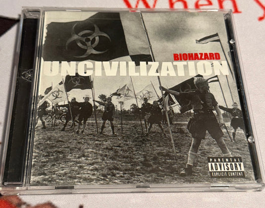 Biohazard - Uncivilization - 2001 - Sanctuary Records - Used - Excellent