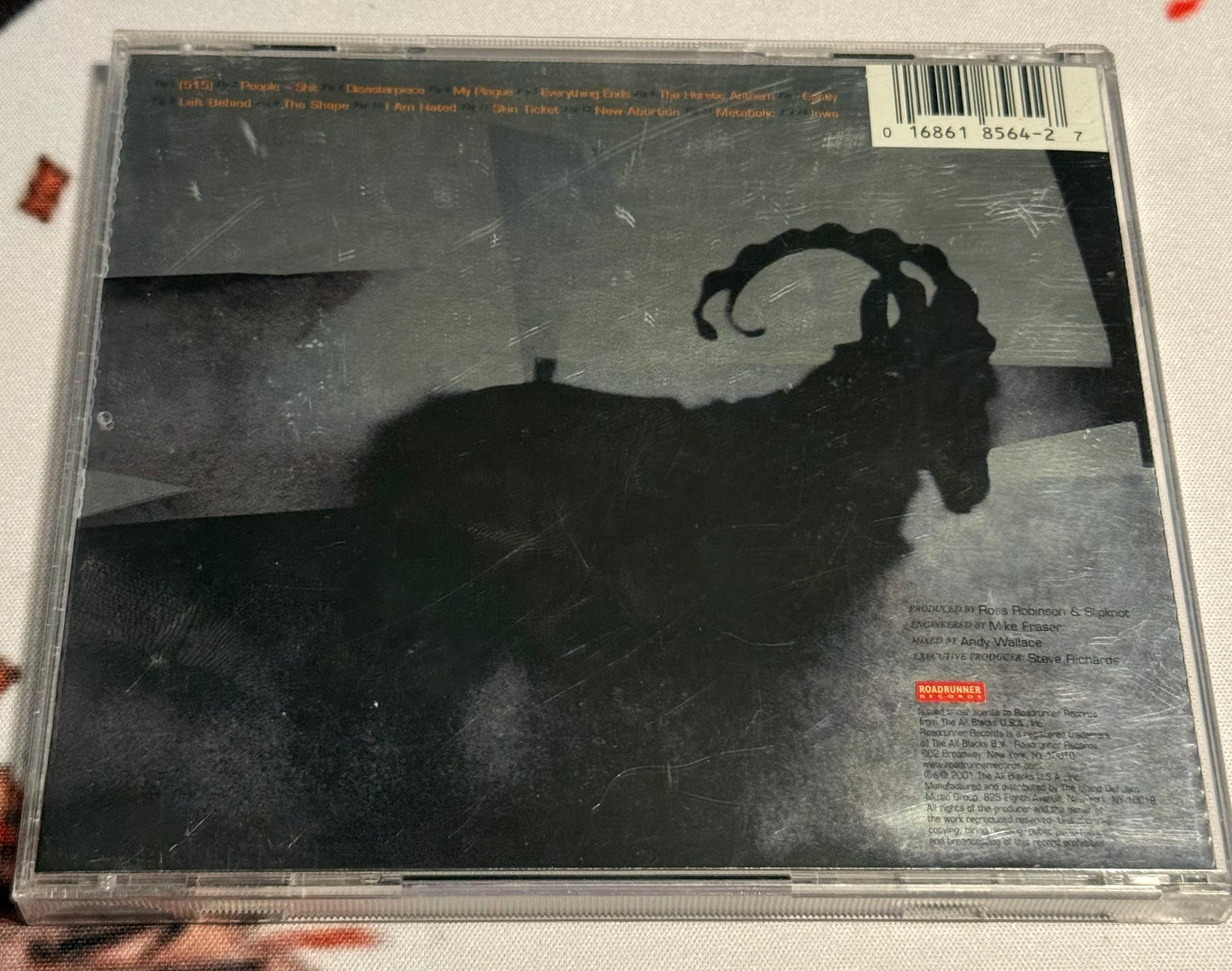 Slipknot - Iowa (Original Foil Cover) - 2001 - Roadrunner Records - Used - VG