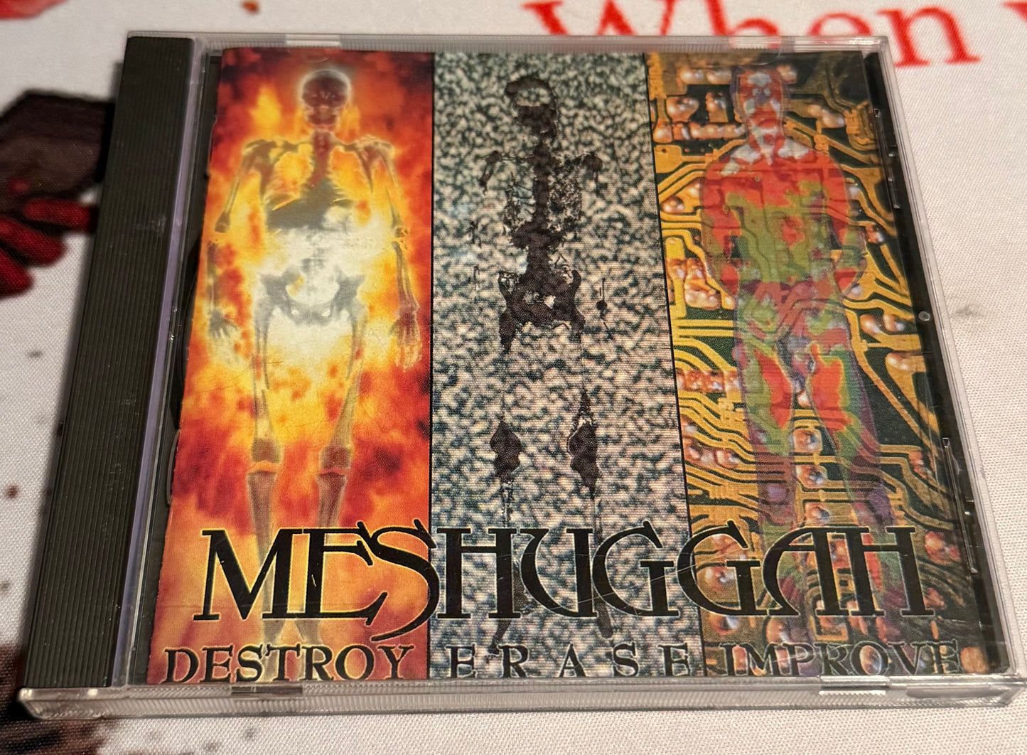 Meshuggah - Destroy Erase Improve - 2001 - Nuclear Blast Records - Used - Excellent