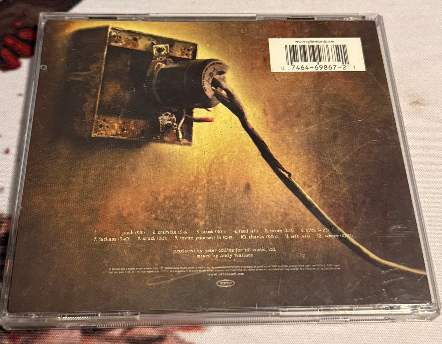 Ultraspank - Progress - 2000 - Sony/Epic Records - Used - Excellent