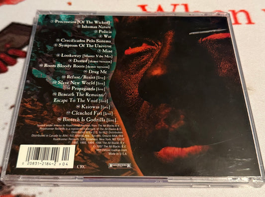 Sepultura - Blood Rooted - 1997 - Roadrunner Records - Used - Excellent