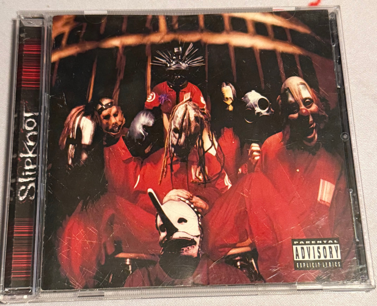 Slipknot - Self Titled 1st Pressing with Frail Limb Nursery/Purity - 1999 - Roadrunner Records - Used - VG+/EX
