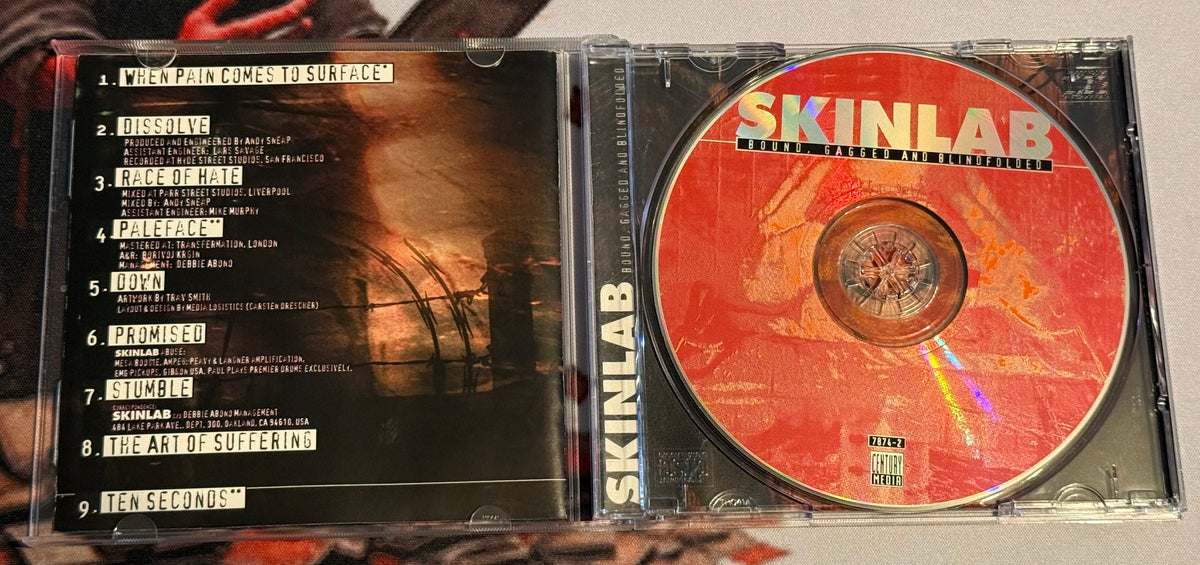 Skinlab - Bound, Gagged, and Blindfolded - 1997 - Century Media Records - Used - Excellent