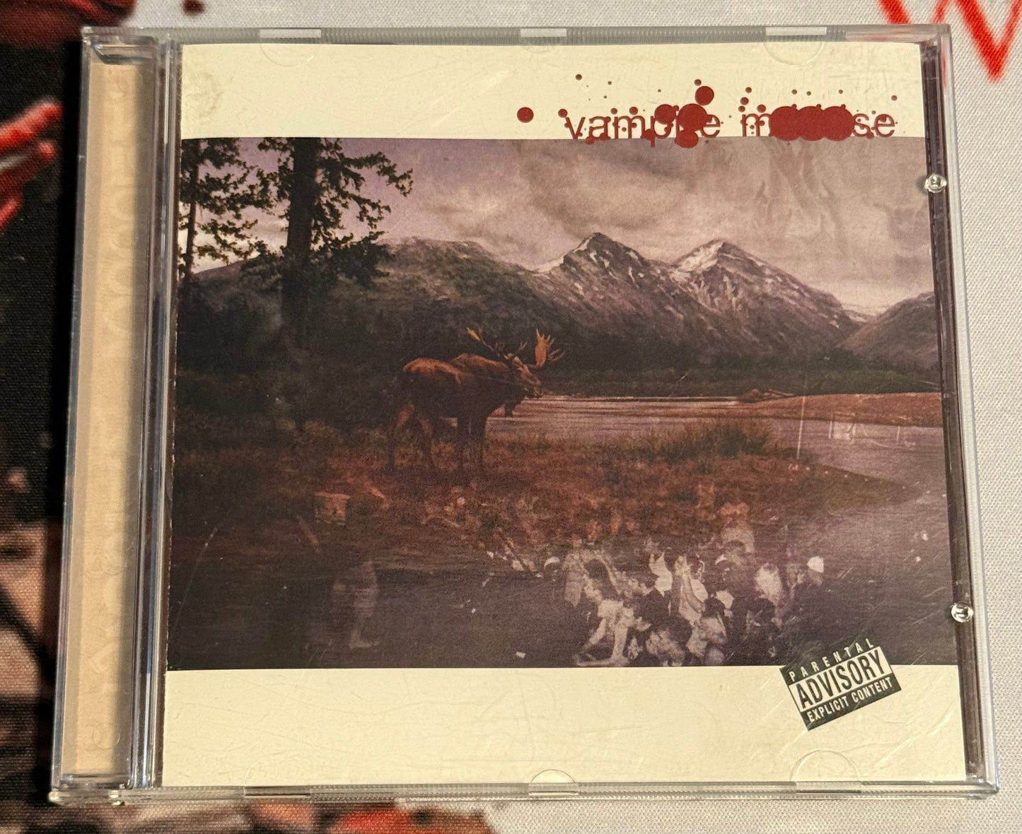 Vampire Mooose - Self Titled - 2003 - Rotten Records - Used - VG+/EX