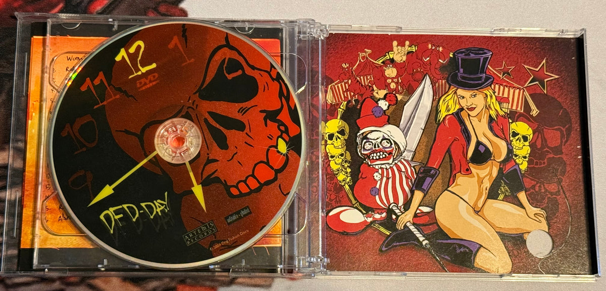 Dog Fashion Disco - The City is Alive Tonight LIVE CD and DFD-Day DVD - 2004 - Artemis Records - Used - VG/VG+